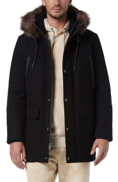 Andrew Marc Dawson Water Resistant Jacket with Faux Fur Trim Product Image