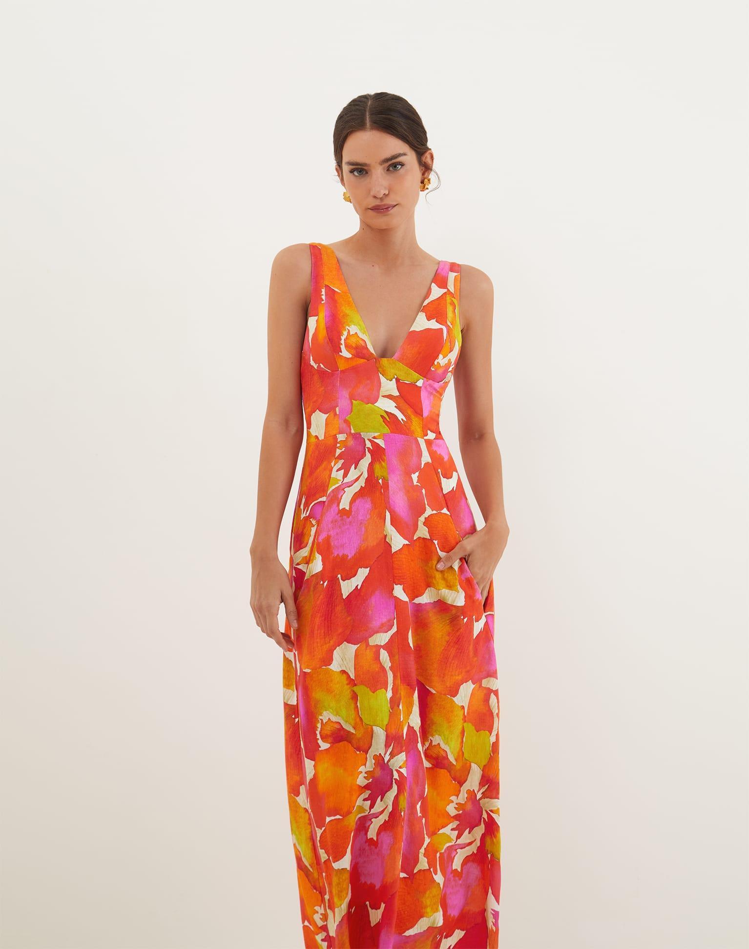 Barbarela Midi Dress - Gal Product Image