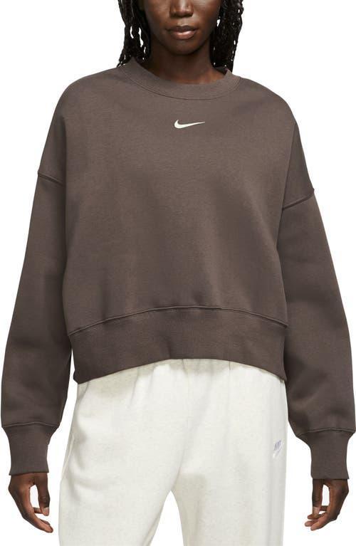 Nike Phoenix Fleece Crewneck Sweatshirt Product Image