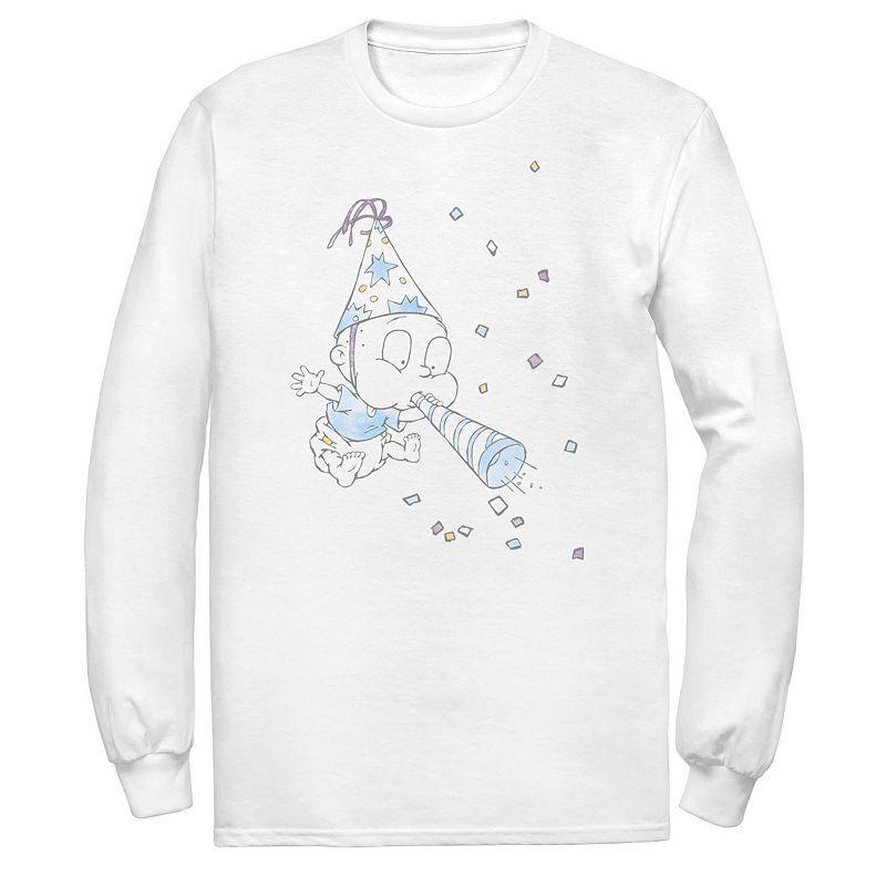 Mens Rugrats Tommy Birthday Watercolor Long Sleeve Tee Product Image