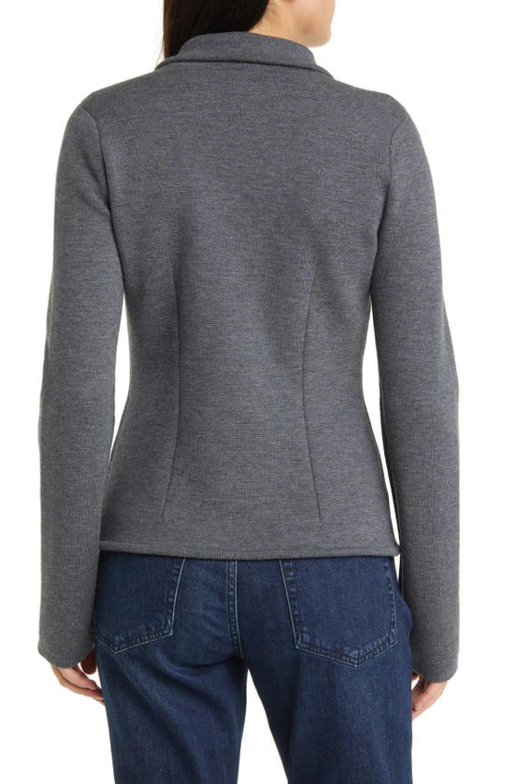 RAG & BONE Abigail Merino Wool Blend Blazer In Charcoal Product Image