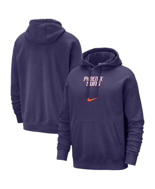 Mens Nike Purple Phoenix Suns 2023/24 City Edition Essential Club Pullover Hoodie Product Image