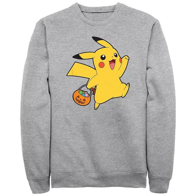 Mens Pokemon Pikachu Trick Or Treating Graphic Fleece Product Image