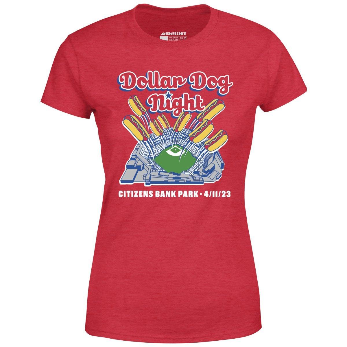 Dollar Dog Night - Women's T-Shirt Female Product Image