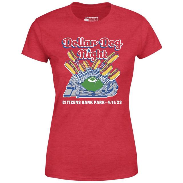 Dollar Dog Night - Women's T-Shirt Female Product Image