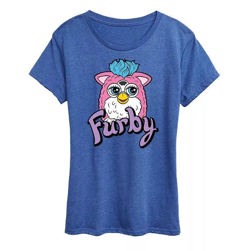 Womens Furby With Logo Graphic Tee Product Image