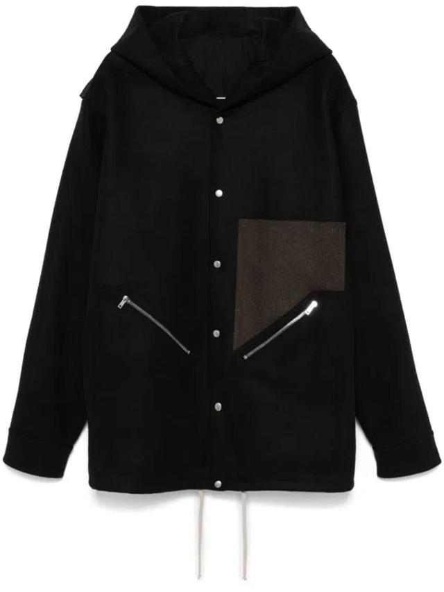 RICK OWENS Tour Coat In Black Product Image