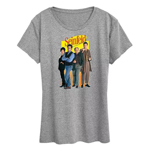 Womens Seinfeld Group Photo Graphic Tee Product Image