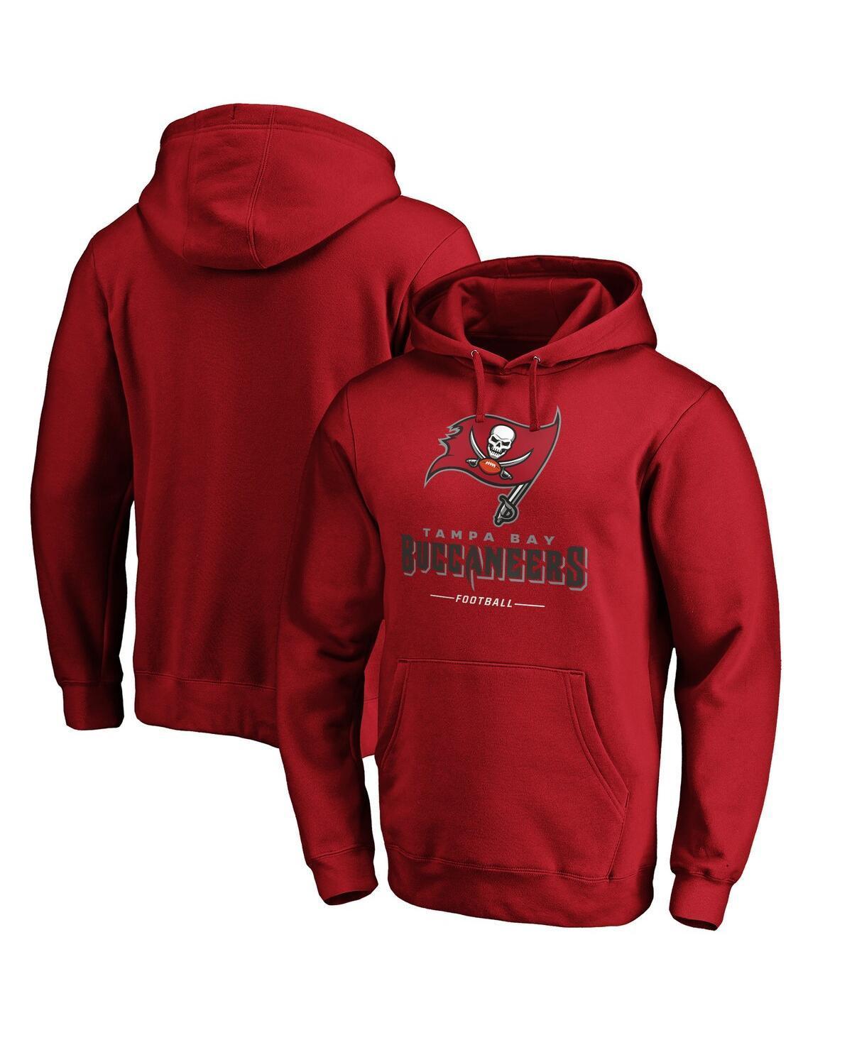 Mens Fanatics Branded Tampa Bay Buccaneers Big & Tall Team Logo Lockup Pullover Hoodie Product Image