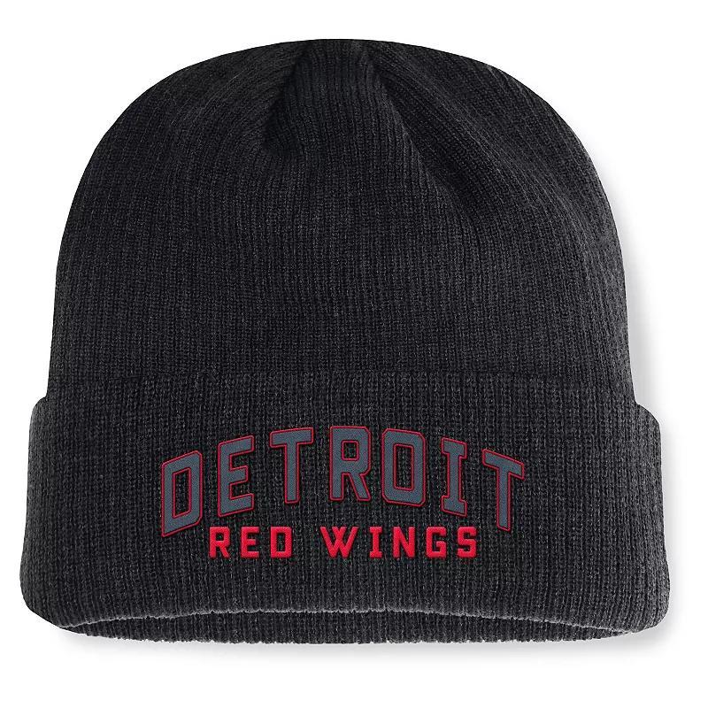 Mens Fanatics Detroit Red Wings Andee Cuffed Beanie Product Image