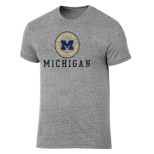 NCAA Michigan Wolverines Mens Tri-Blend T-Shirt Product Image