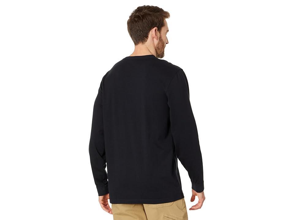 L.L.Bean Carefree Unshrinkable Tee with Pocket Long Sleeve - Tall Men's T Shirt Product Image