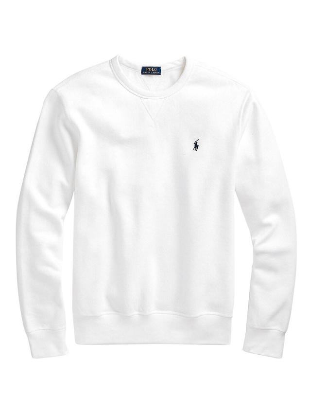 Polo Ralph Lauren Fleece Sweatshirt in Cruise Navy - Blue. Size M (also in L, S, XL, XXL). Product Image