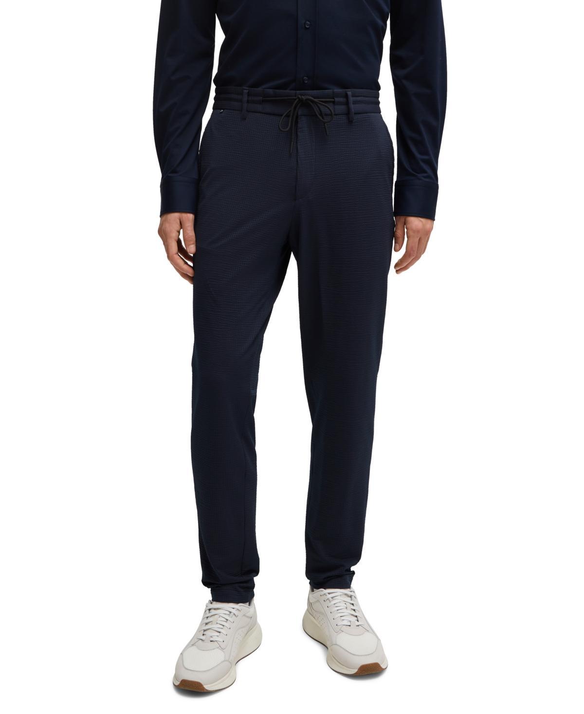 Boss by Hugo Boss Mens Performance-Stretch Slim-Fit Trousers Product Image