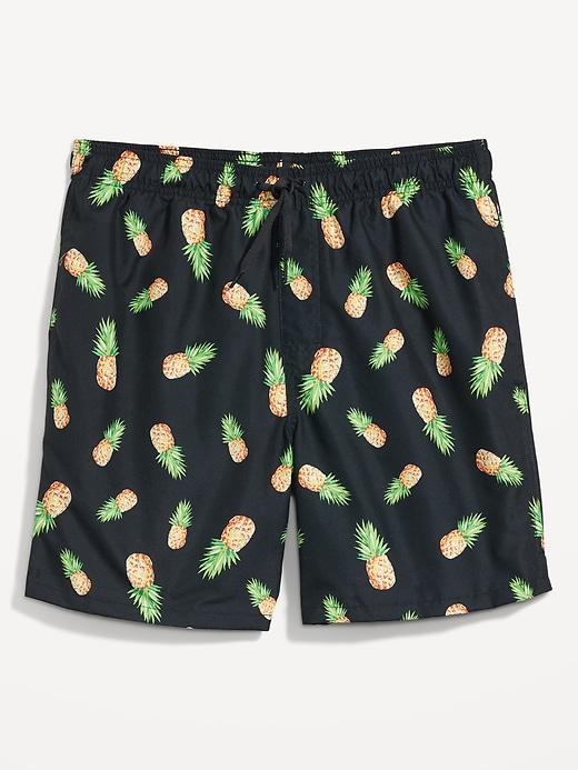 Printed Swim Trunks --7-inch inseam Product Image