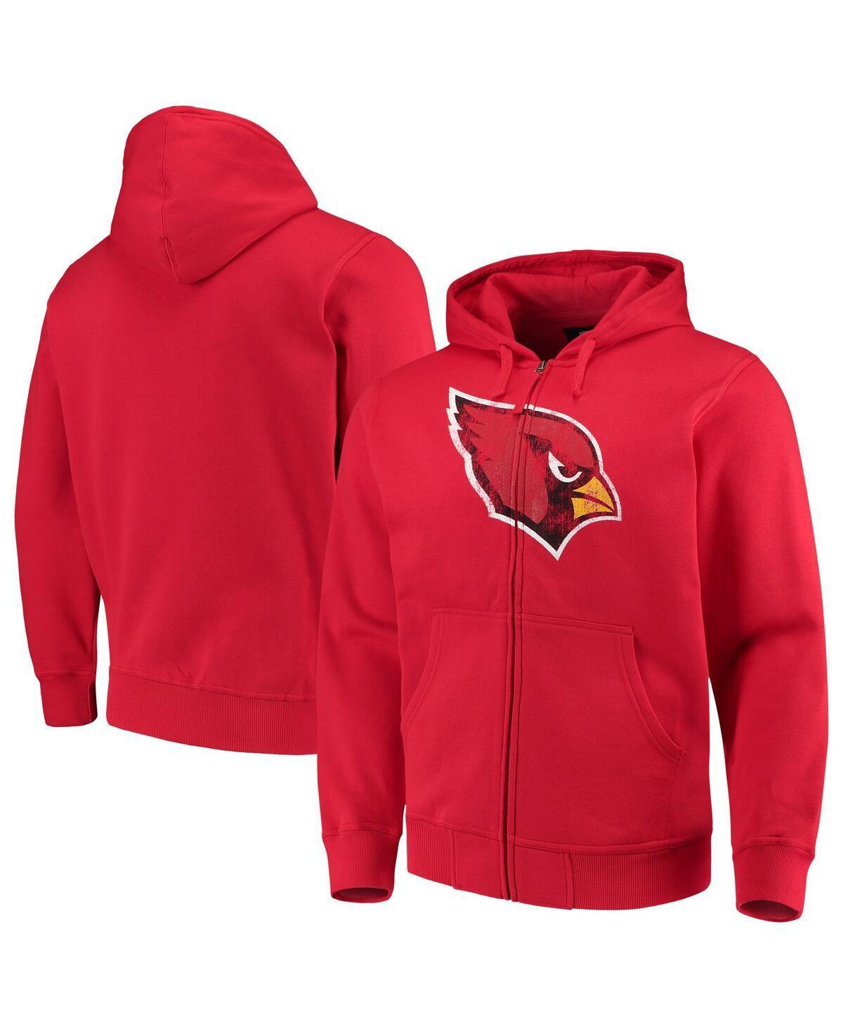 Mens G-III Sports by Carl Banks Cardinal Arizona Cardinals Primary Logo Full-Zip Hoodie Product Image