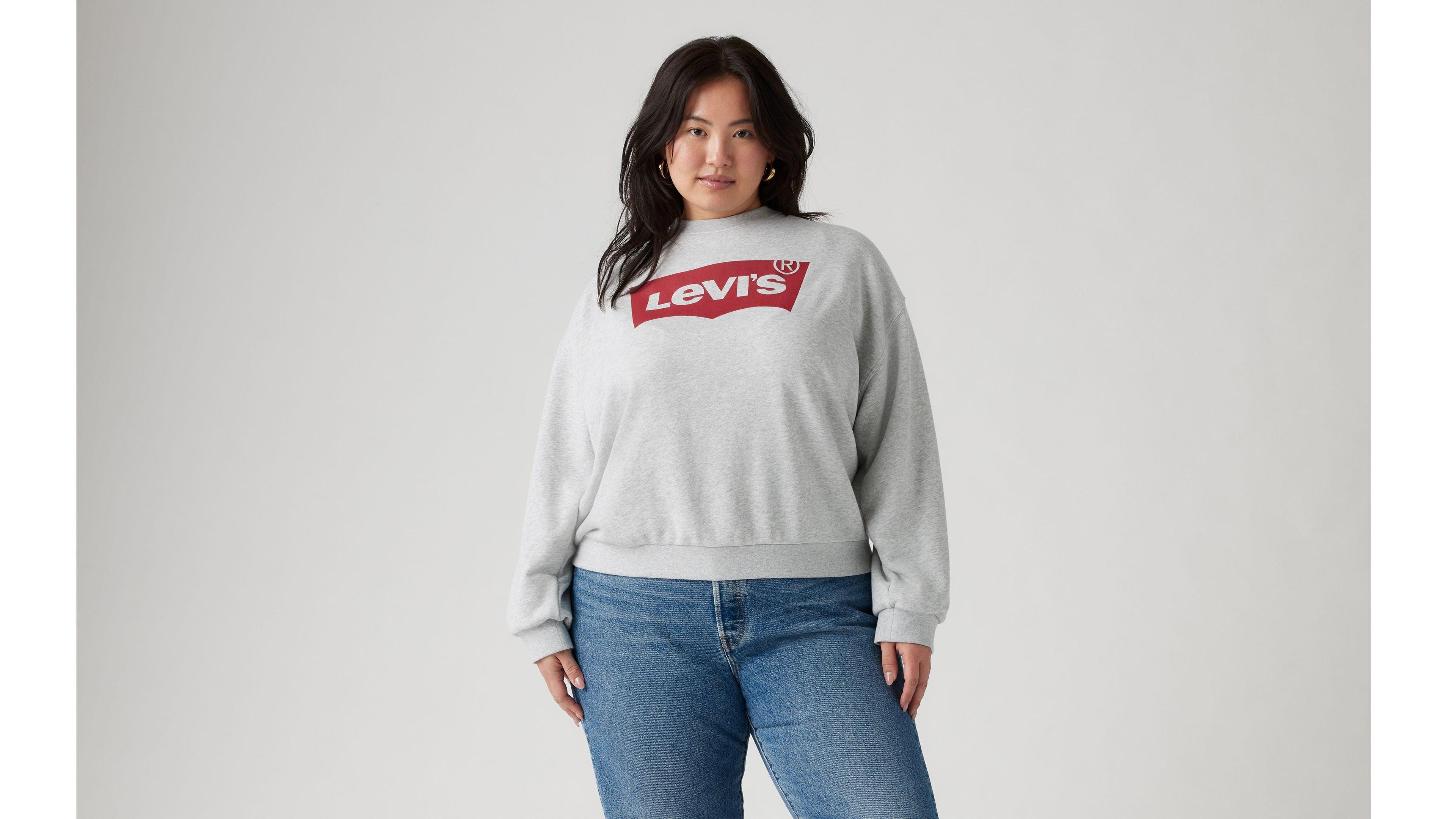 Graphic Everyday Crewneck Sweatshirt (Plus Size) Product Image