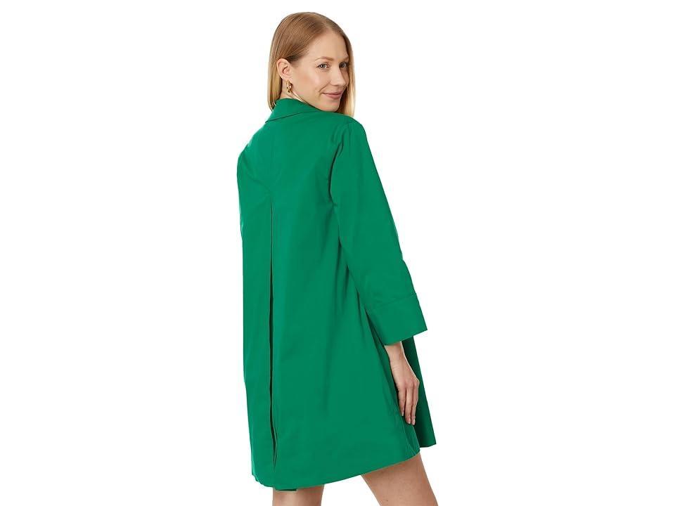 English Factory A-Line Kaftan Collar Dress Women's Dress Product Image