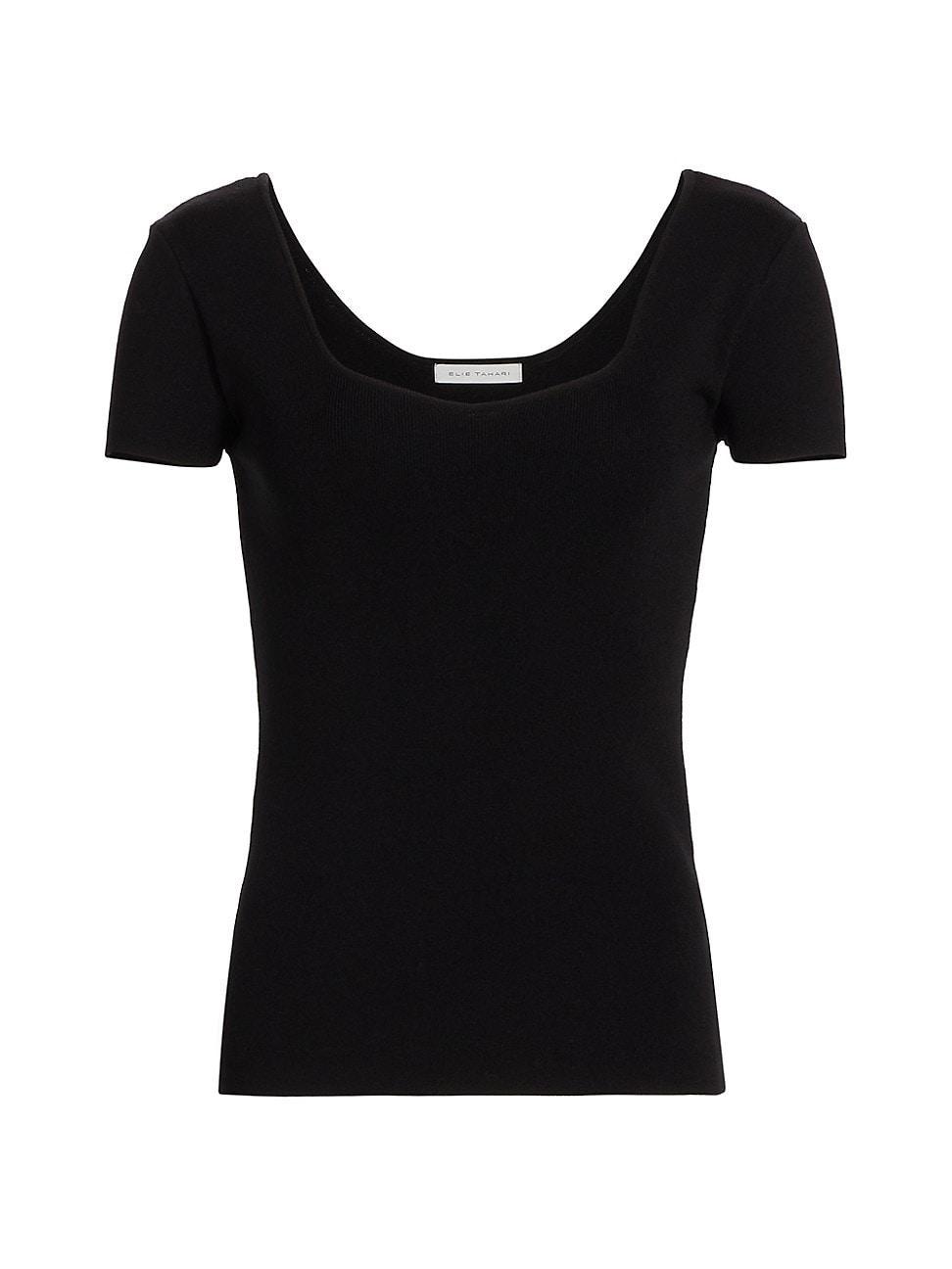 Womens The Valentina Rib-Knit Top Product Image