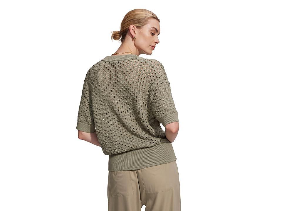 Varley Eaton Knit (Seagrass) Women's Sweatshirt Product Image