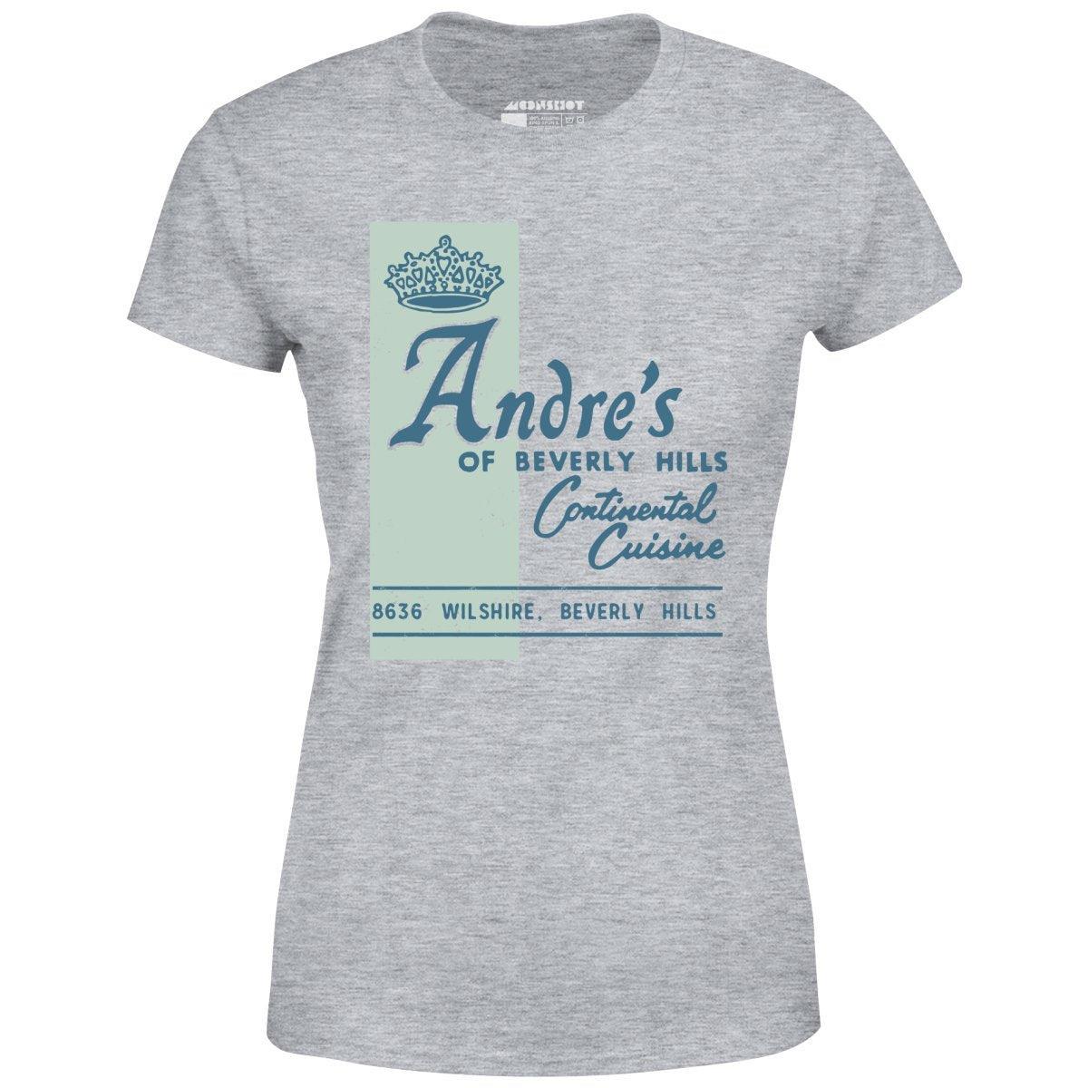 Andre's - Beverly Hills, CA - Vintage Restaurant - Women's T-Shirt Female Product Image