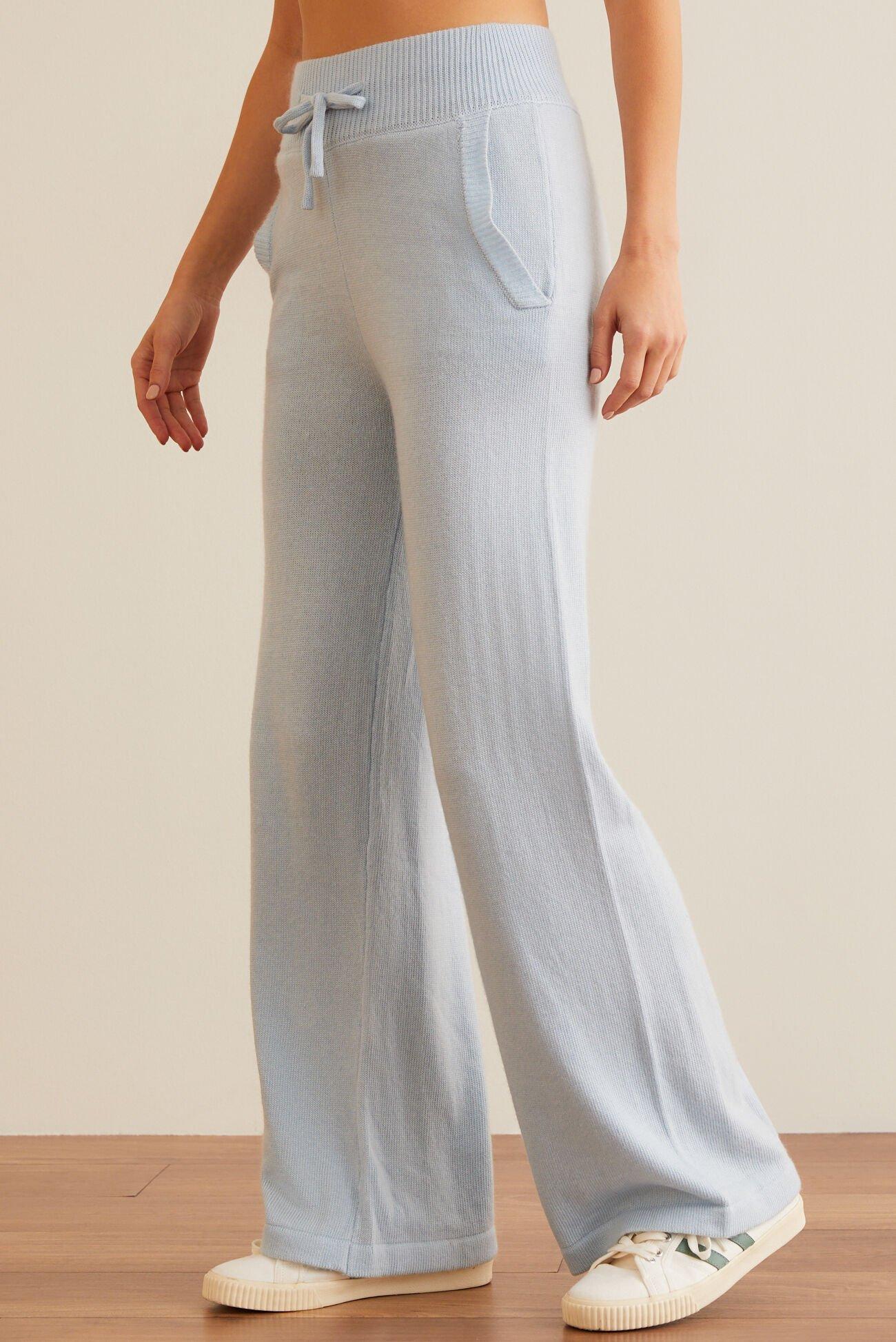 Unwind Wide Leg Sweater Pants Product Image