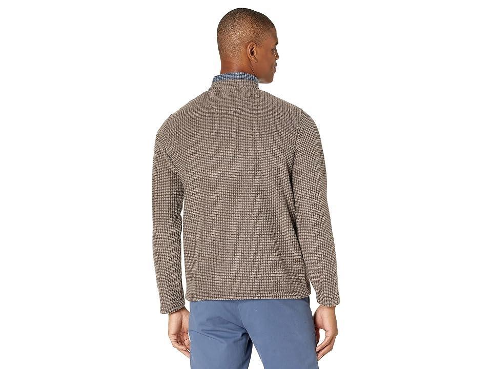 Johnston & Murphy Waffle 1/4 Zip Men's Clothing Product Image