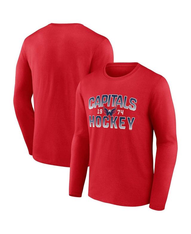 Mens Fanatics Branded Washington Capitals Skate Or Die Long Sleeve T-Shirt Product Image