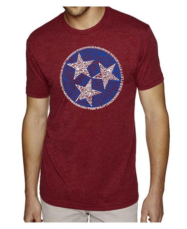 La Pop Art Mens Premium Word Art T-shirt - Tennessee Tristar Product Image