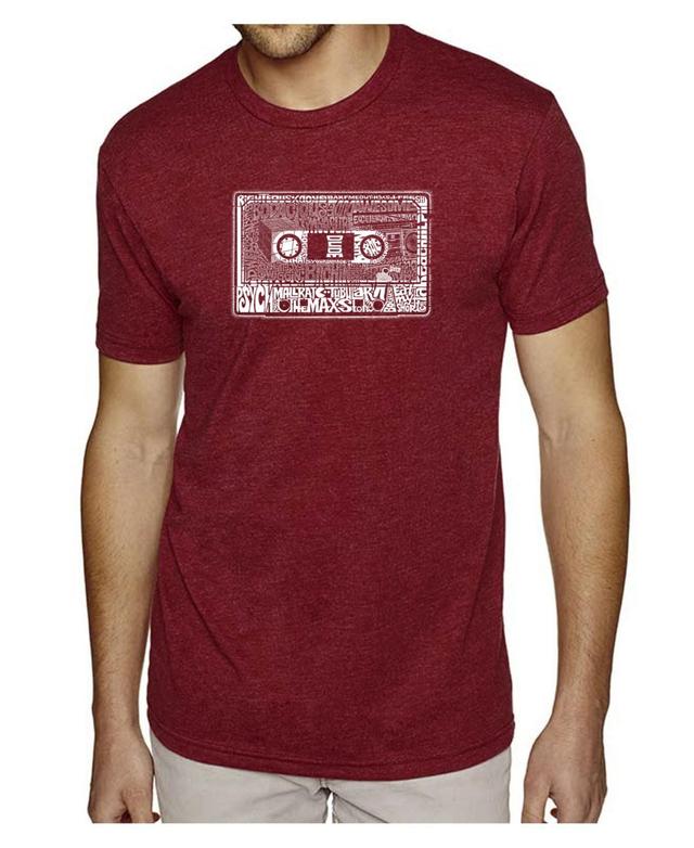 La Pop Art Mens Premium Word Art T-Shirt - The 80s Product Image