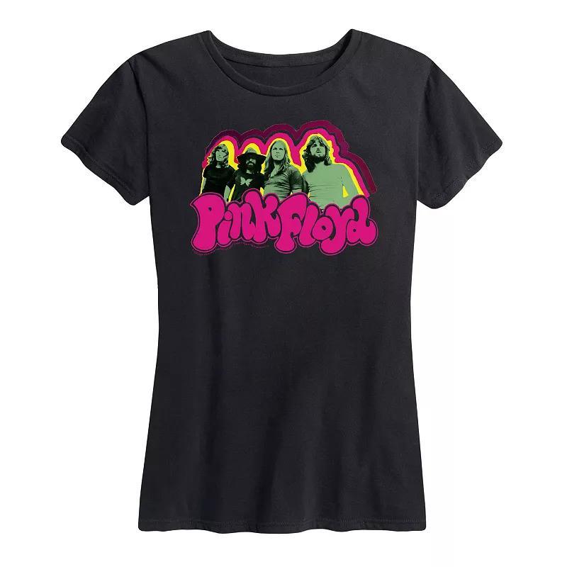 Womens Pink Floyd Poster Graphic Tee, Girls Product Image