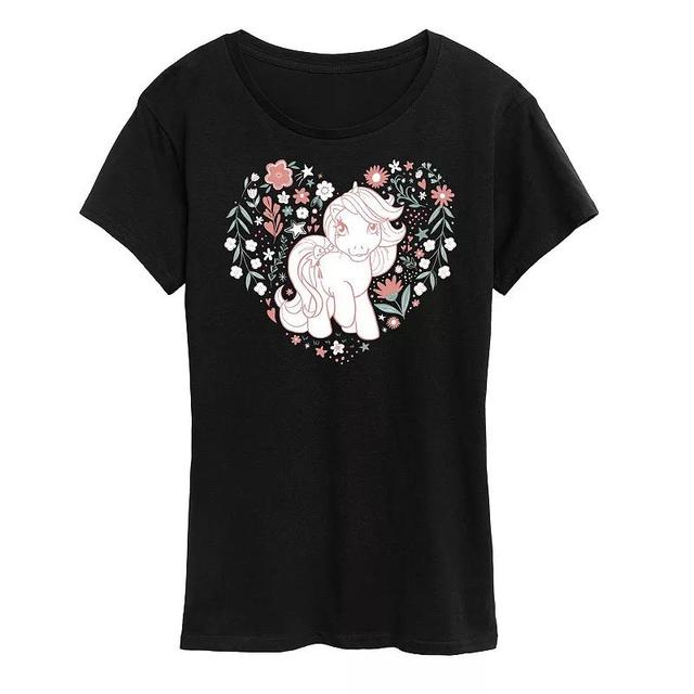 Womens My Little Pony Spring Heart Graphic Tee Product Image