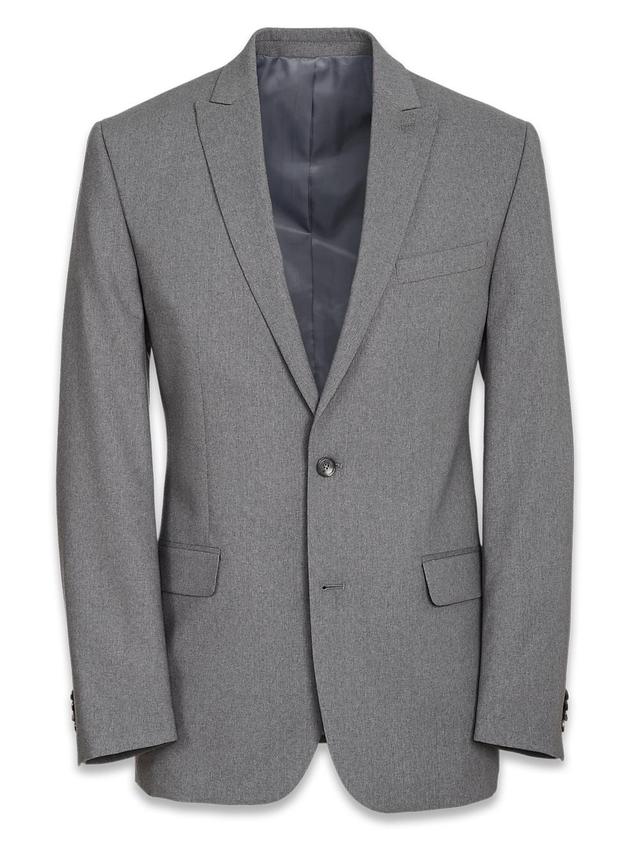 Paul Fredrick Tailored Fit Essential Wool Peak Lapel Suit Jacket - Men's Product Image