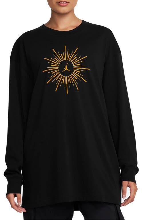 Jordan Flight Heiress of Optimism Long Sleeve Oversize Cotton T-Shirt Product Image