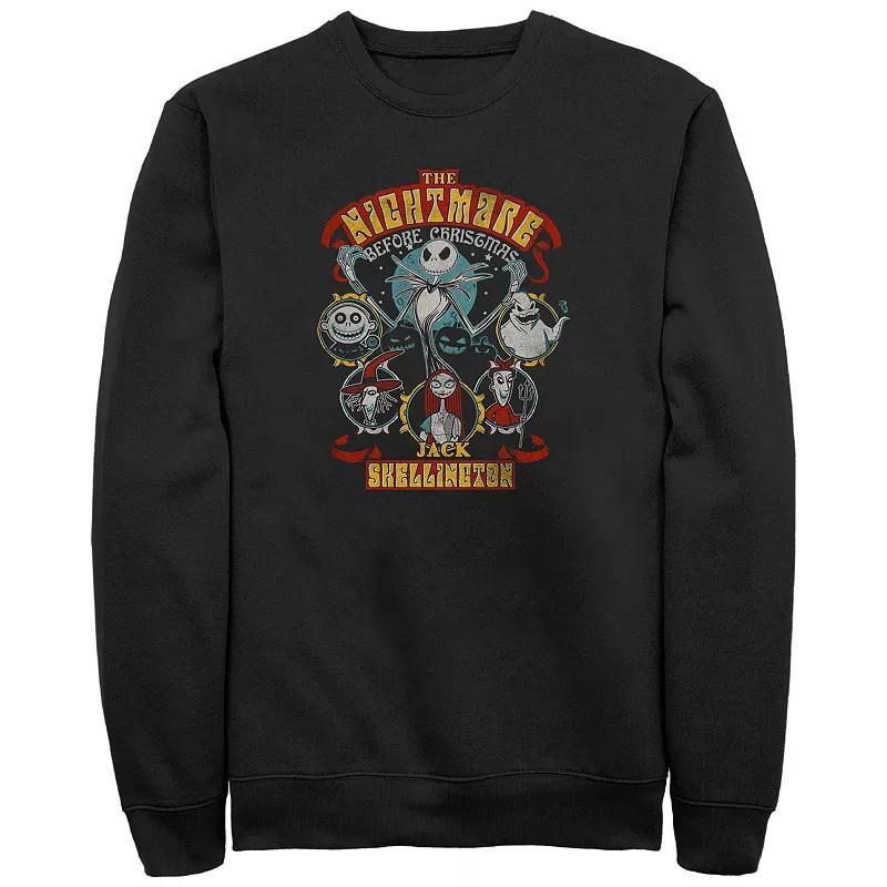 Disneys The Nightmare Before Christmas Lineup Mens Graphic Fleece Product Image