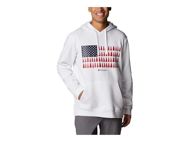 Columbia Trek Graphic Hoodie Treestriped Flag) Men's Clothing Product Image