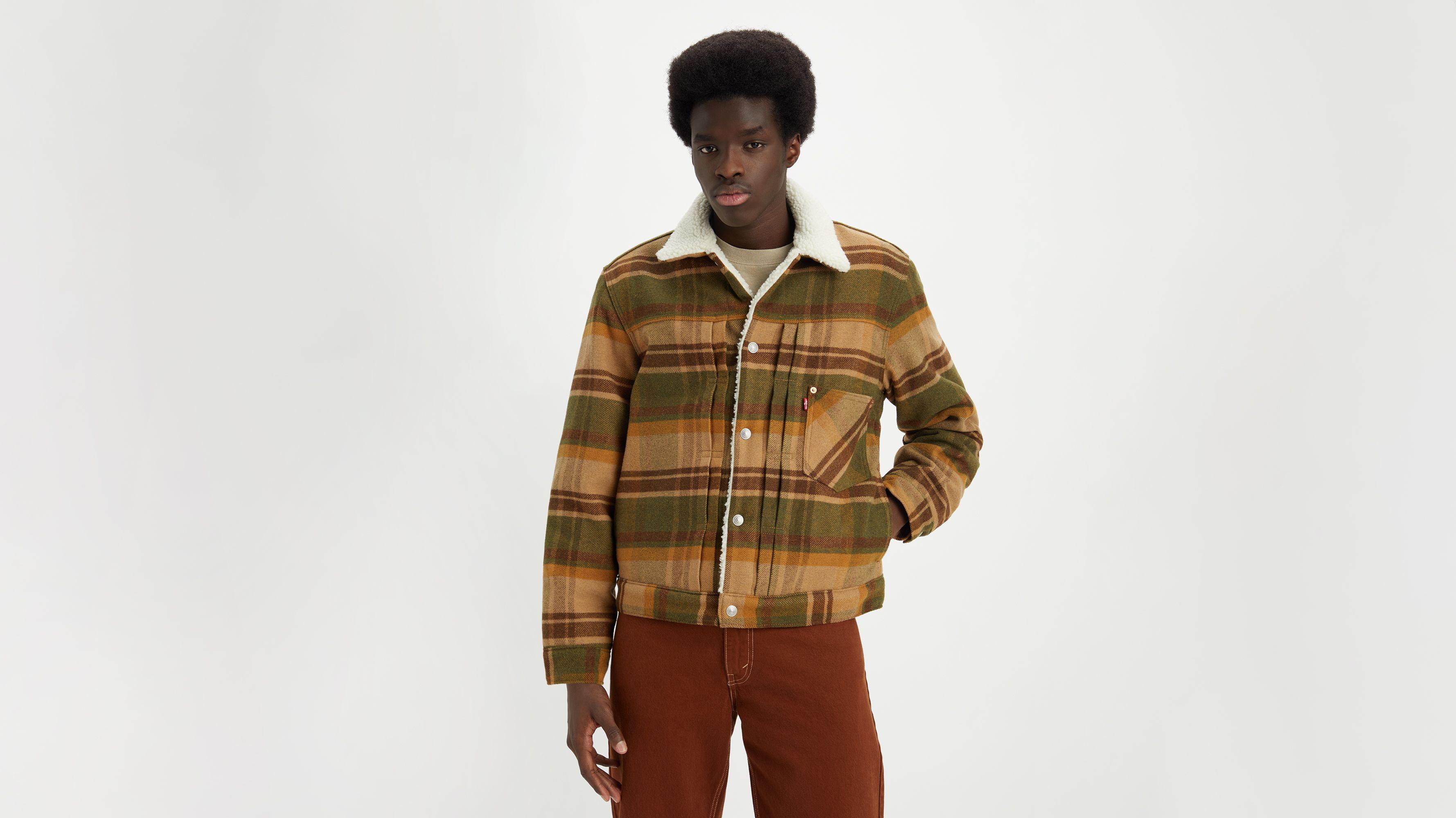 Levi's I Plaid Sherpa Trucker Jacket - Men's Product Image