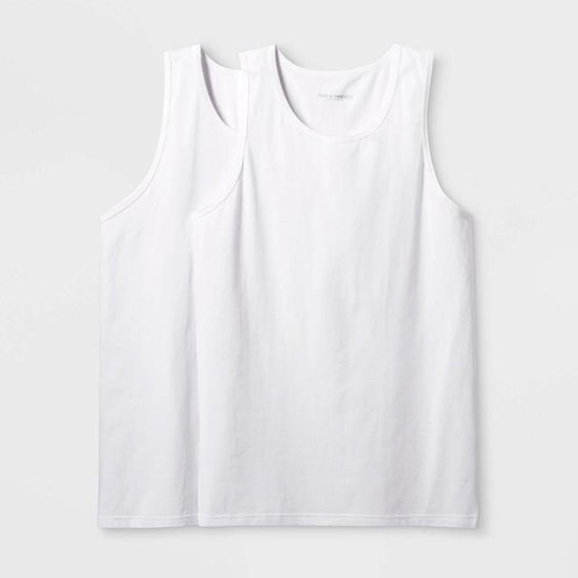 Pair of Thieves Mens Tank Undershirt 2pk - White Product Image