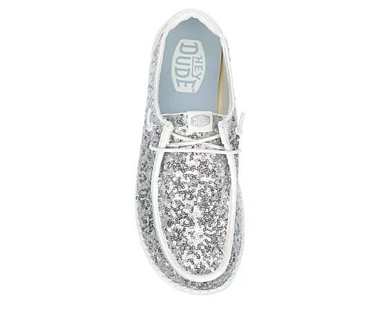 Heydude Womens Wendy Sequin Slip On Sneaker Product Image