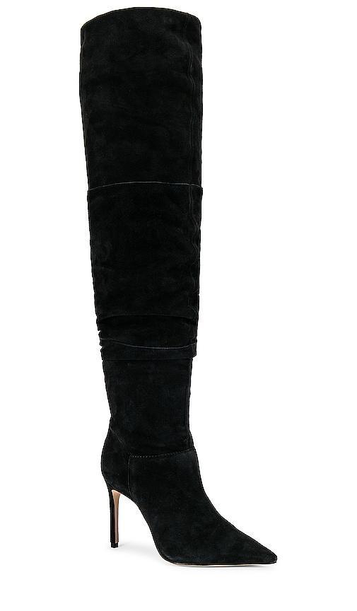 Schutz Maryana Croc Embossed Over the Knee Boot Product Image