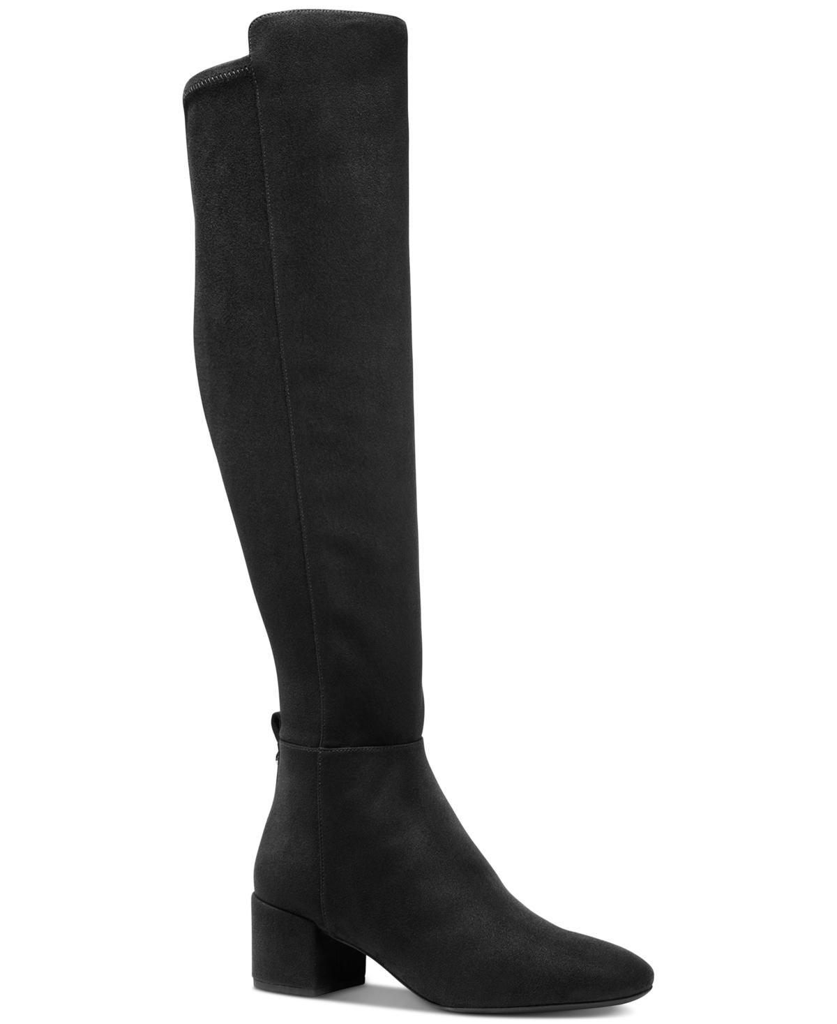 Stuart Weitzman Flare Block Heel Mid Calf Boot Product Image