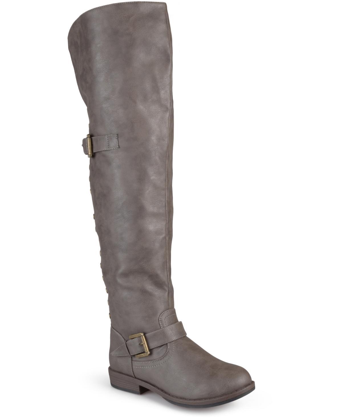 Journee Collection Womens Kane Wide Calf Over The Knee Boots Product Image