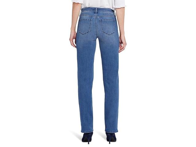 NYDJ Bailey Cool Embrace Mid Rise Relaxed Straight Leg Jeans Product Image