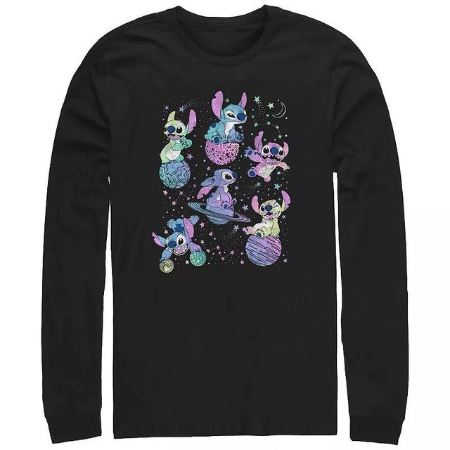 Mens Lilo & Stitch Planetary Stitch Graphic Tee Product Image