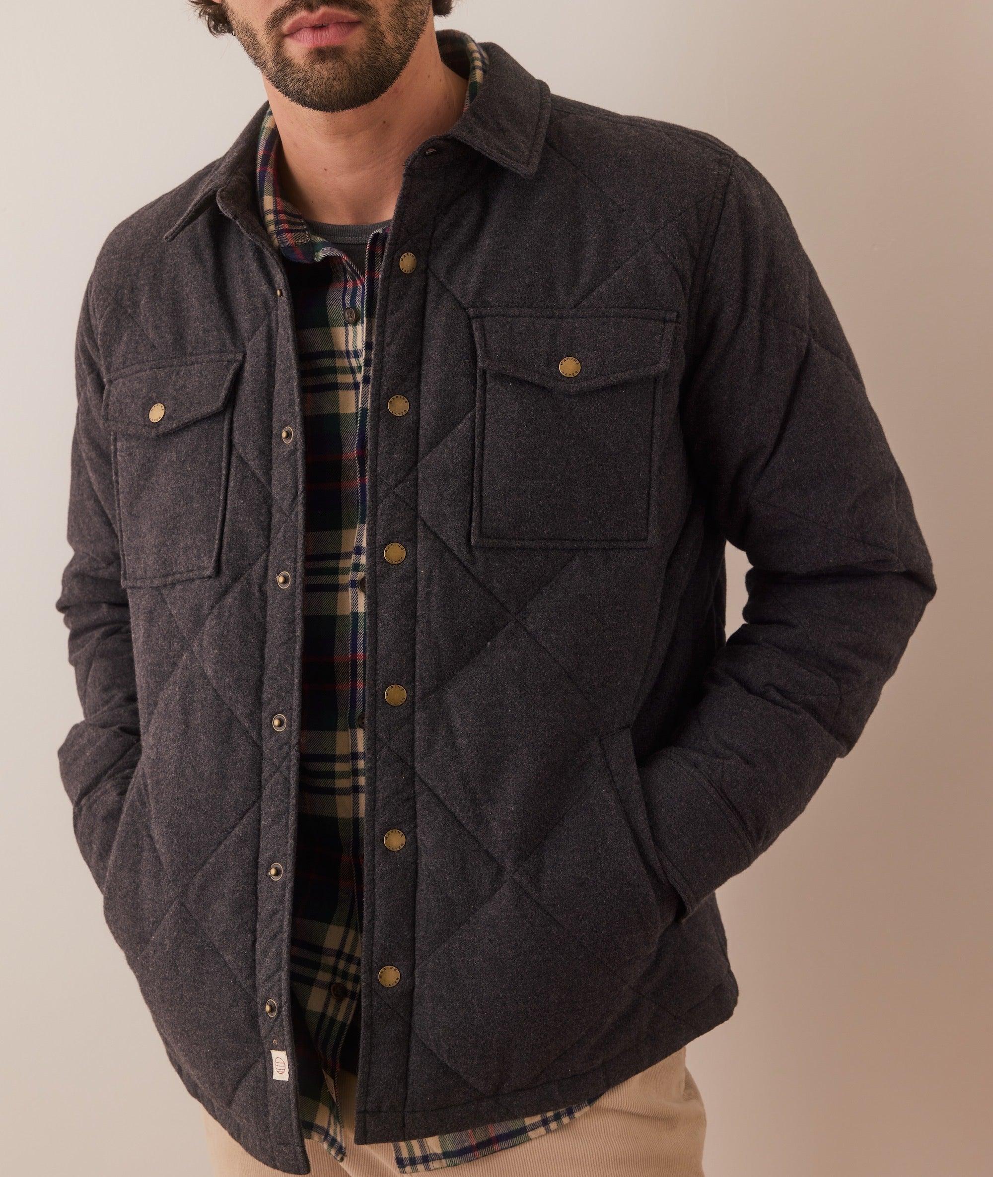 Olin Quilted Overshirt Product Image