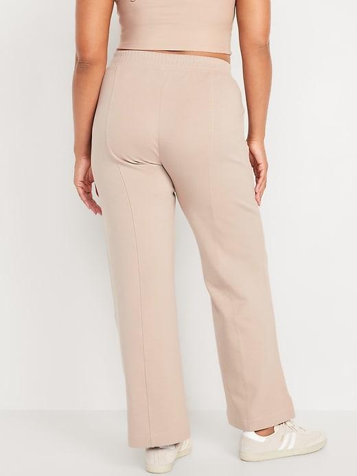 High-Waisted Dynamic Fleece Trouser Pants Product Image