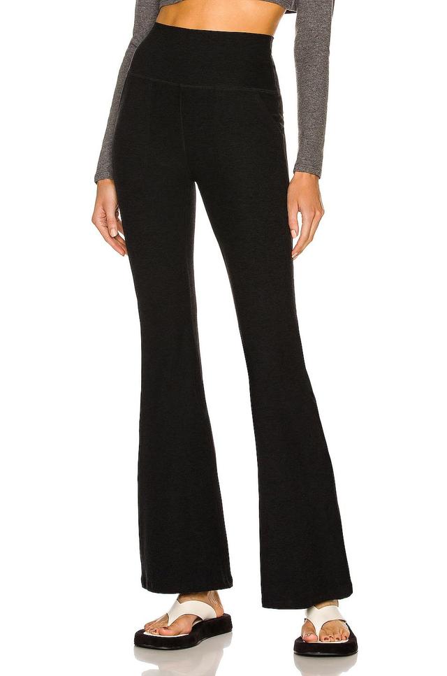 Beyond Yoga Spacedye All Day Flare High Waisted Pant in Black Product Image