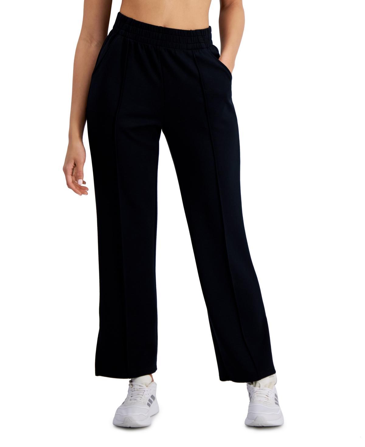 Id Ideology Womens Straight-Leg Pull-On Pants, Created for Macys Product Image