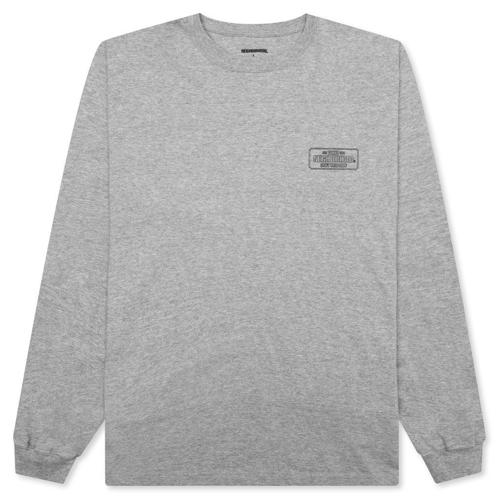 NH L/S Tee 1 - Grey Male Product Image