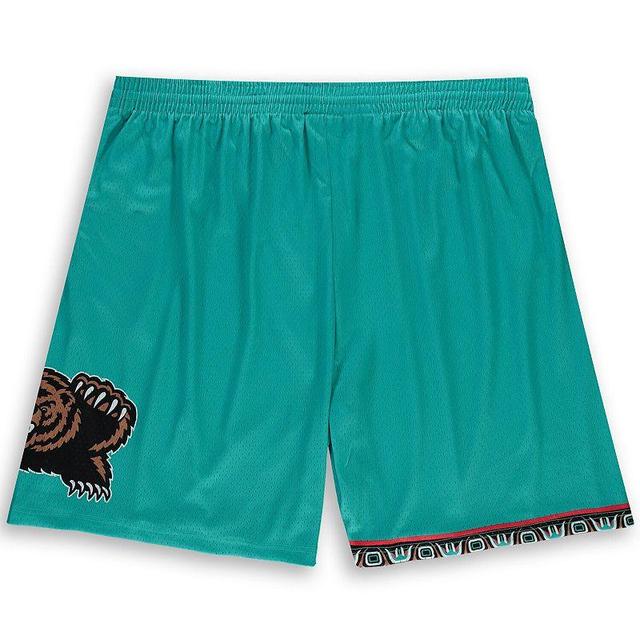 Mens Mitchell & Ness Turquoise Memphis Grizzlies Big & Tall Hardwood Classics Team Swingman Shorts Grz Turquoise A Product Image